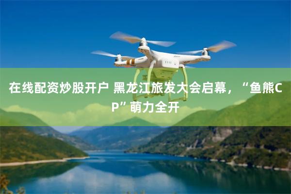 在线配资炒股开户 黑龙江旅发大会启幕，“鱼熊CP”萌力全开